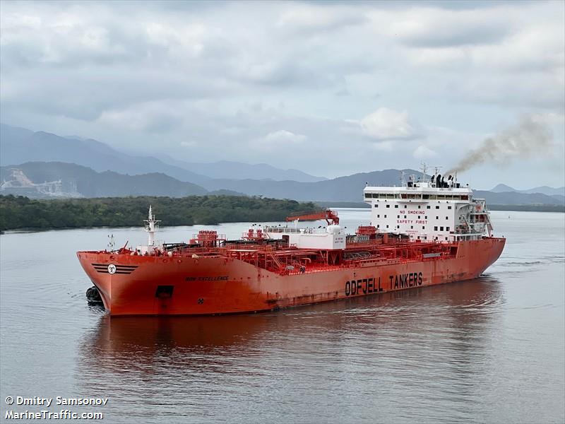 bow excellence (Chemical/Oil Products Tanker) - IMO 9828223, MMSI 257112270, Call Sign LAYP4 under the flag of Norway