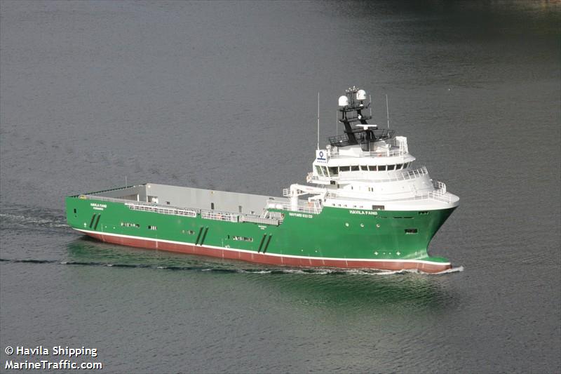 havila fano (Offshore Tug/Supply Ship) - IMO 9538531, MMSI 257723000, Call Sign 3YBL under the flag of Norway