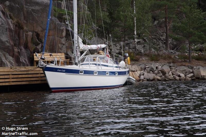 lazy lady (Sailing vessel) - IMO , MMSI 258170650, Call Sign LL3265 under the flag of Norway