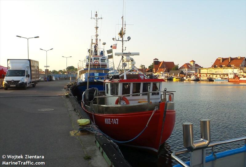 kuz 147 (Fishing vessel) - IMO , MMSI 261023810, Call Sign SPG3213 under the flag of Poland
