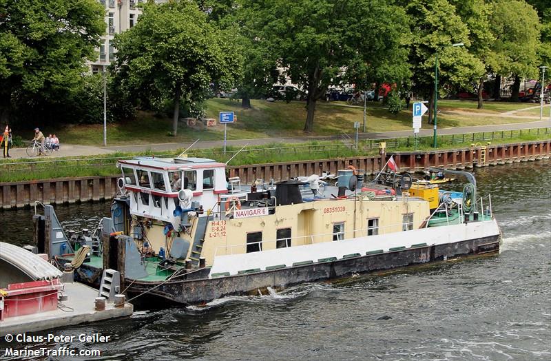 navigar 6 (Cargo ship) - IMO , MMSI 261182490, Call Sign SR2490 under the flag of Poland