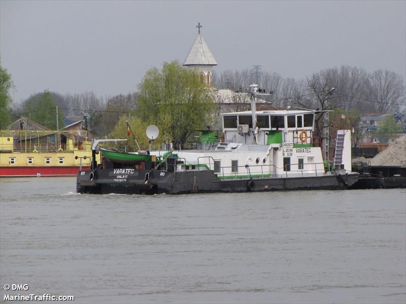 varatec (Cargo ship) - IMO , MMSI 264162958, Call Sign YP2958 under the flag of Romania