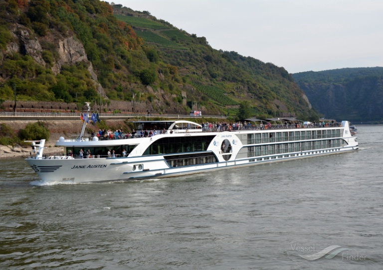 jane austen (Passenger ship) - IMO , MMSI 269057512, Call Sign HE7512 under the flag of Switzerland