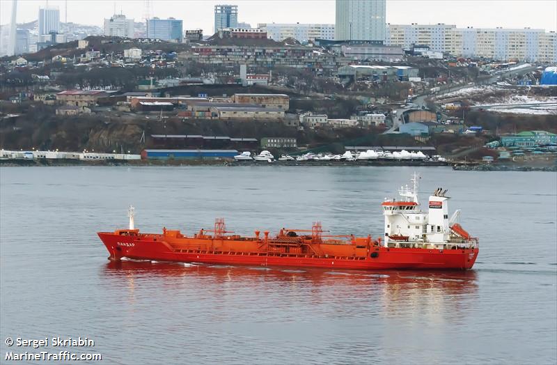 pandar (Oil Products Tanker) - IMO 9000235, MMSI 273340490, Call Sign UCHL under the flag of Russia