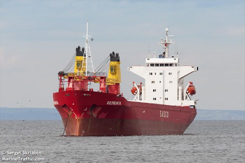 selenga (Cargo ship) - IMO , MMSI 273352140, Call Sign UBSH8 under the flag of Russia