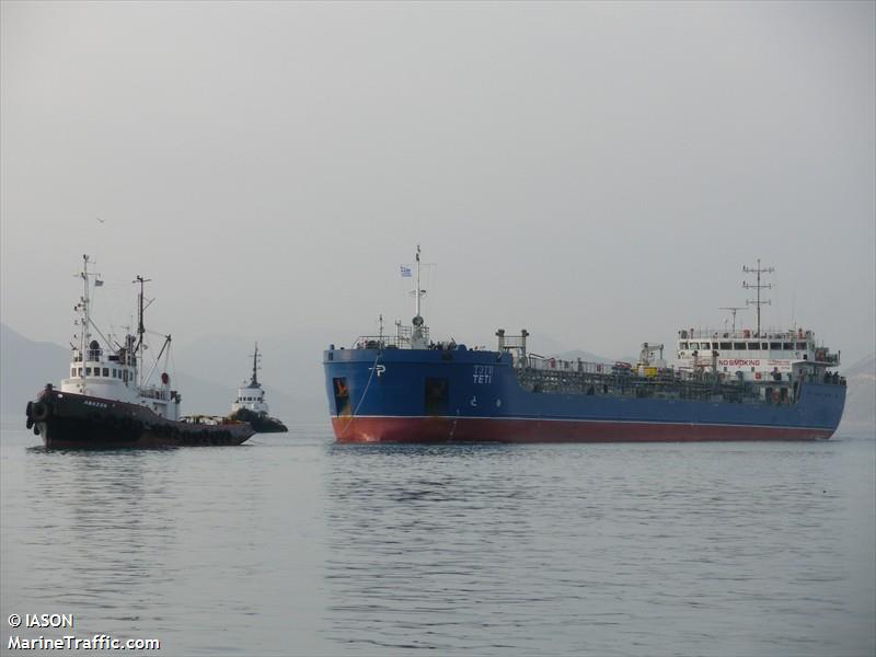 teti (Chemical/Oil Products Tanker) - IMO 9540352, MMSI 273359070, Call Sign UCTQ under the flag of Russia