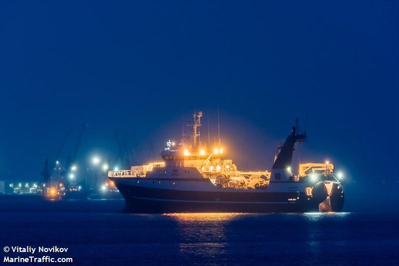 saami (Fish Factory Ship) - IMO 9207522, MMSI 273380430, Call Sign UAFL under the flag of Russia