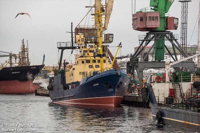 kepromar (Fishing Vessel) - IMO 8859873, MMSI 273454800, Call Sign UASV under the flag of Russia