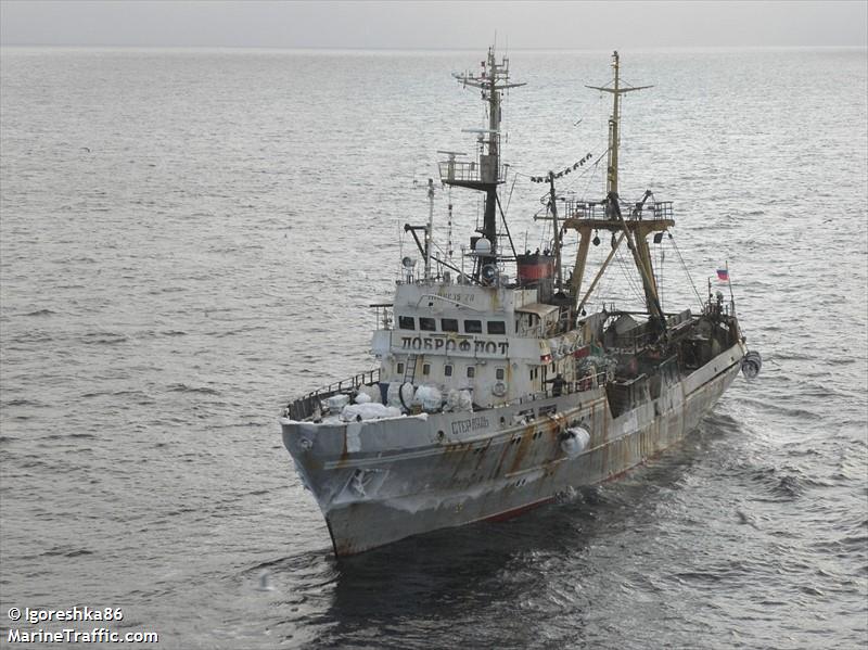sterlyad (Fishing Vessel) - IMO 8035178, MMSI 273841220, Call Sign UGWK under the flag of Russia