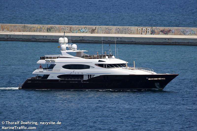 glaze (Yacht) - IMO 9439577, MMSI 319052400, Call Sign ZGDH8 under the flag of Cayman Islands