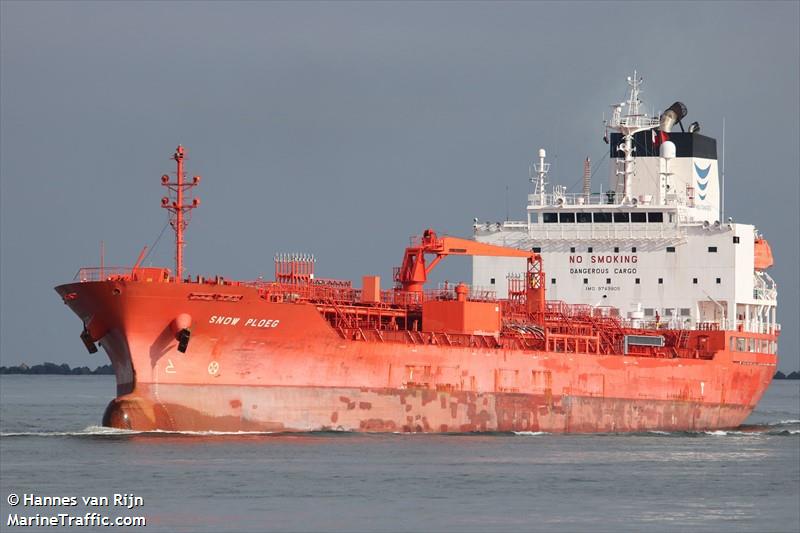 snow ploeg (Chemical/Oil Products Tanker) - IMO 9749805, MMSI 319104700, Call Sign ZGFI6 under the flag of Cayman Islands