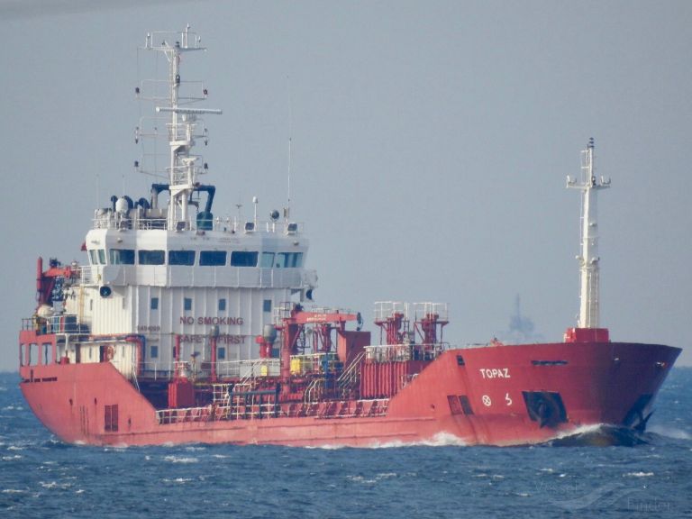 tristar triumph (Chemical/Oil Products Tanker) - IMO 9494199, MMSI 341495000, Call Sign V4AO4 under the flag of St Kitts & Nevis