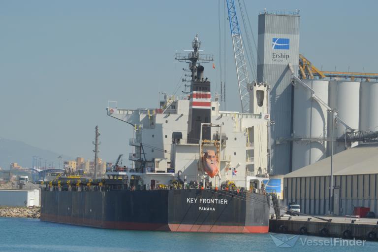 key frontier (Bulk Carrier) - IMO 9454292, MMSI 356676000, Call Sign 3FZF4 under the flag of Panama