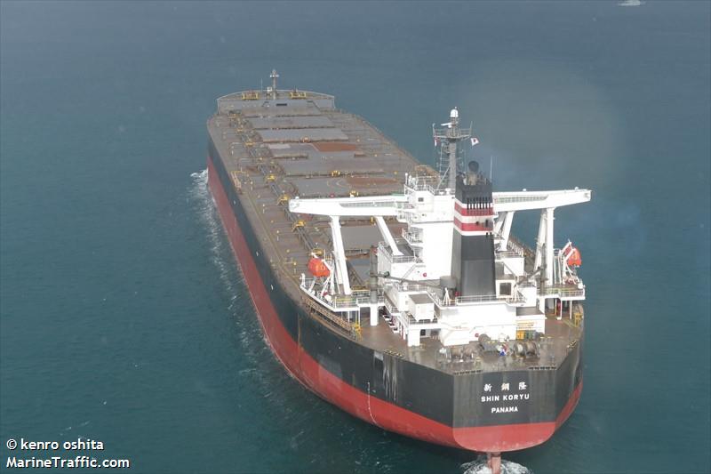 shin koryu (Bulk Carrier) - IMO 9398149, MMSI 356849000, Call Sign 3FSQ3 under the flag of Panama