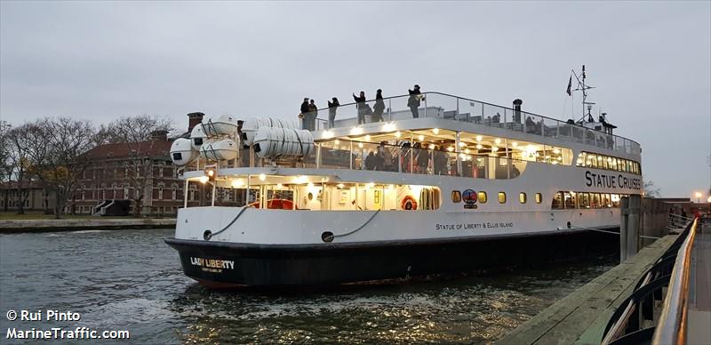 lady liberty (Passenger ship) - IMO , MMSI 367618980, Call Sign WDH4557 under the flag of United States (USA)