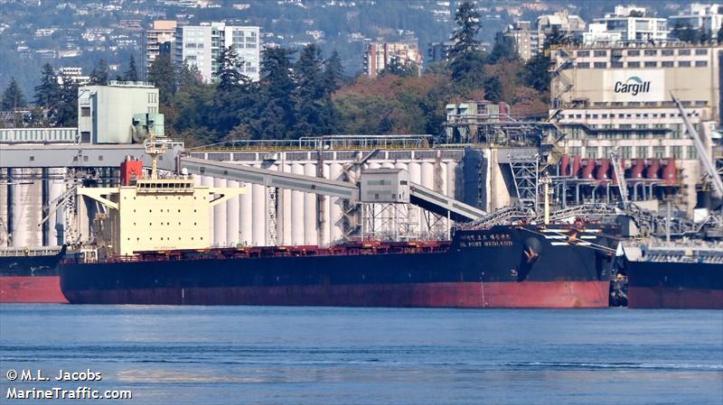 hl port hedland (Bulk Carrier) - IMO 9454527, MMSI 372409000, Call Sign 3FEM3 under the flag of Panama