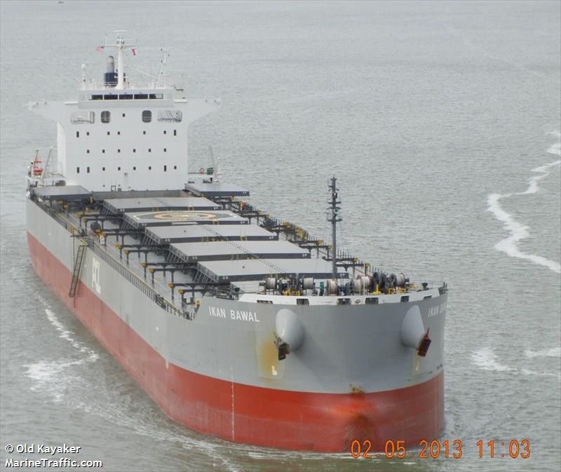 ikan bawal (Bulk Carrier) - IMO 9442524, MMSI 373109000, Call Sign 3FAY9 under the flag of Panama