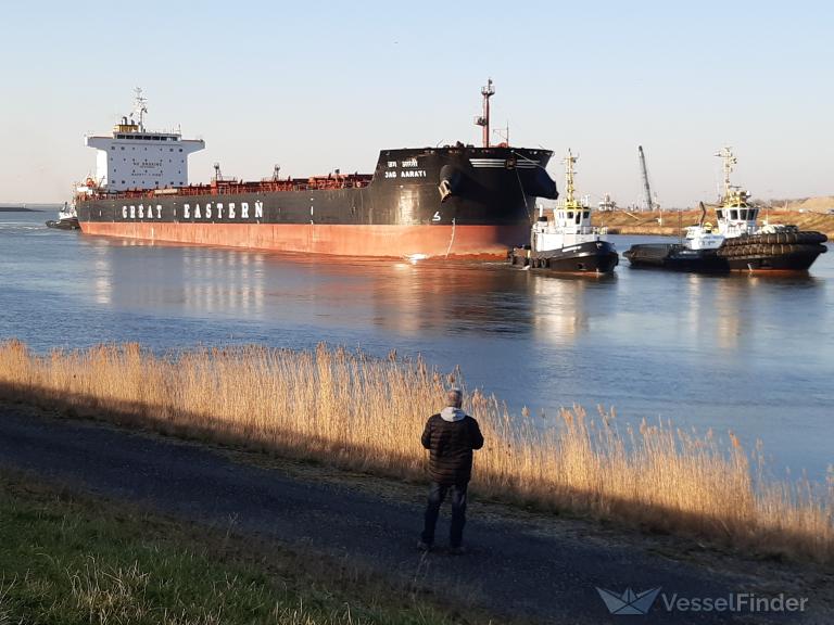 jag aaraty (Bulk Carrier) - IMO 9478200, MMSI 419000180, Call Sign AVHU under the flag of India