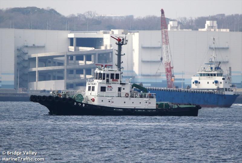 satsuki (Tug) - IMO , MMSI 431101178, Call Sign JG5711 under the flag of Japan