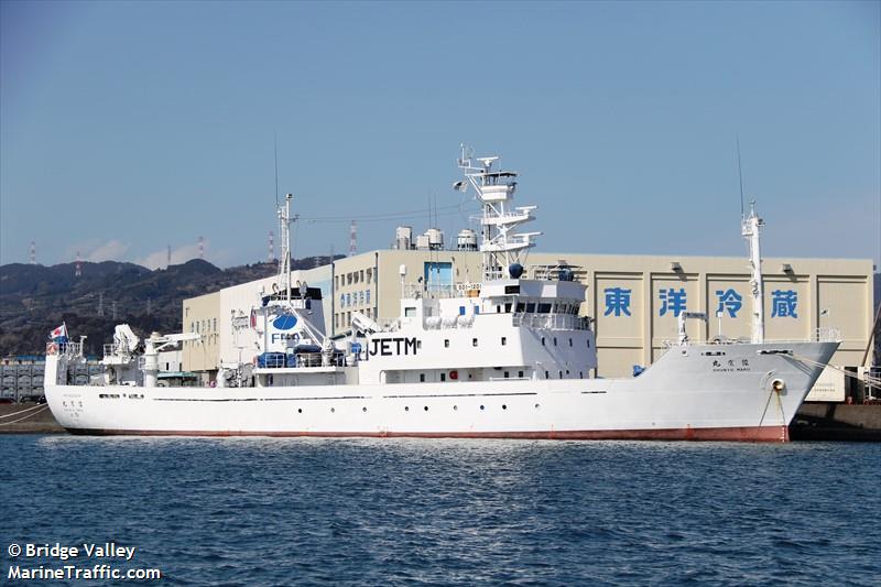 shunyomaru (Fishing Support Vessel) - IMO 9223239, MMSI 431494000, Call Sign JETM under the flag of Japan