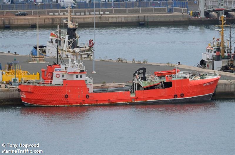 odyssey 227 (Fishing Vessel) - IMO 7393121, MMSI 457900505, Call Sign JVPE7 under the flag of Mongolia