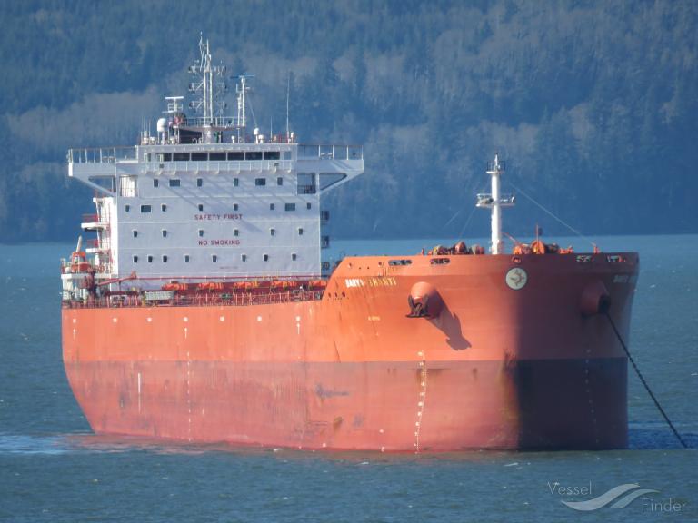 darya shanti (Bulk Carrier) - IMO 9711145, MMSI 477884100, Call Sign VRQK7 under the flag of Hong Kong