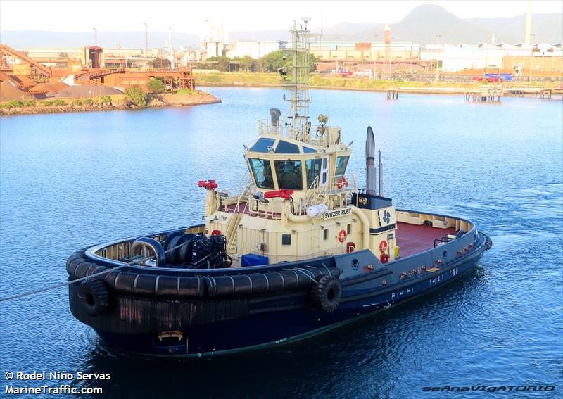 svitzer ruby (Tug) - IMO 9851000, MMSI 503000148, Call Sign VMHM under the flag of Australia