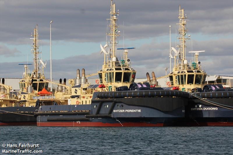 svitzer perentie (Tug) - IMO 9673977, MMSI 503013210, Call Sign VJN4360 under the flag of Australia