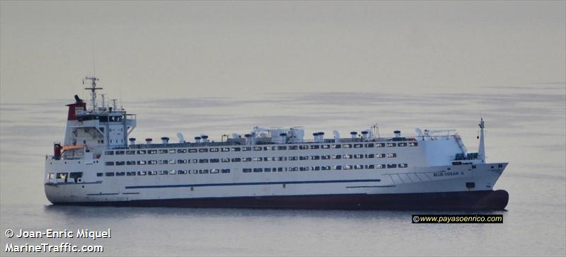 blue ocean a (Livestock Carrier) - IMO 9045089, MMSI 511038000, Call Sign T8ZX under the flag of Palau