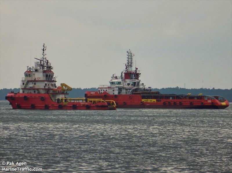 pelangi escourt 3 (Tug) - IMO 9743887, MMSI 525010225, Call Sign JZZK under the flag of Indonesia