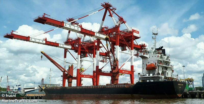 mv armada sejati (Container Ship) - IMO 9031727, MMSI 525015248, Call Sign PMUJ under the flag of Indonesia