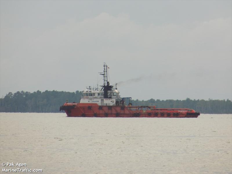 bintang natuna (Offshore Tug/Supply Ship) - IMO 9371012, MMSI 525019352, Call Sign YCEI under the flag of Indonesia