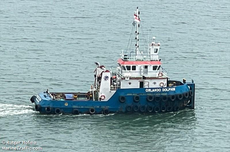 orlando dolphin (Tug) - IMO , MMSI 525101805, Call Sign YDB3265 under the flag of Indonesia