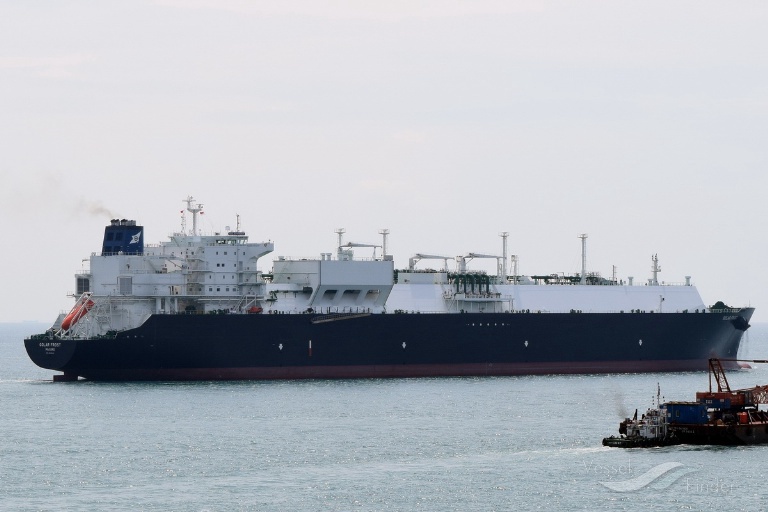 golar frost (LNG Tanker) - IMO 9655042, MMSI 538004975, Call Sign V7AE2 under the flag of Marshall Islands