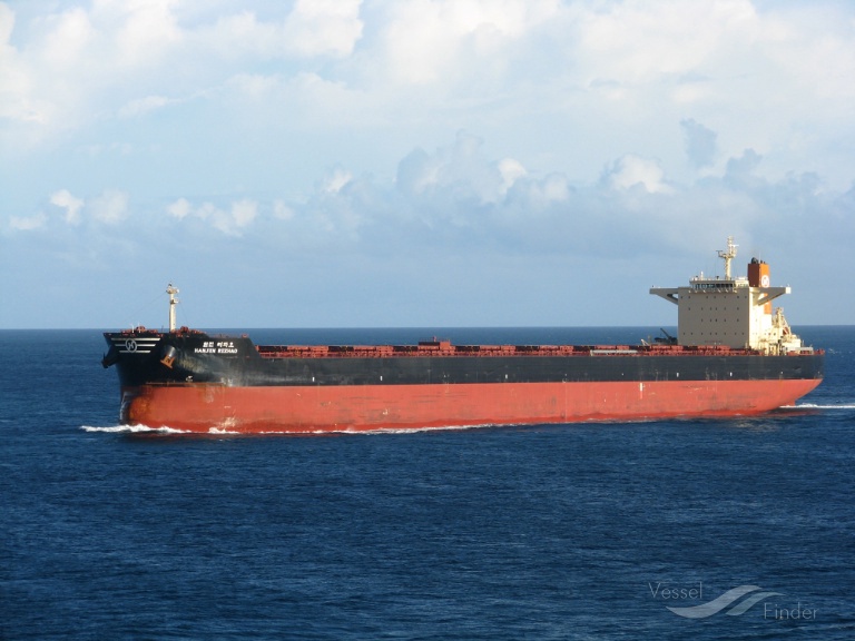 sm newcastle (Bulk Carrier) - IMO 9490882, MMSI 538007488, Call Sign V7IF7 under the flag of Marshall Islands