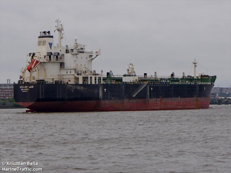 velos leo (Chemical/Oil Products Tanker) - IMO 9381768, MMSI 538008670, Call Sign V7A2642 under the flag of Marshall Islands
