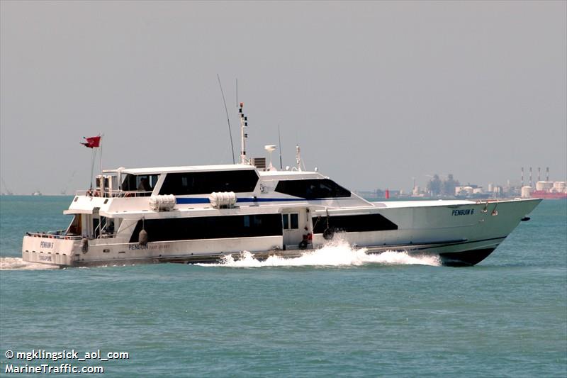 sindo 6 (Passenger Ship) - IMO 8928466, MMSI 563000660, Call Sign 9V3472 under the flag of Singapore