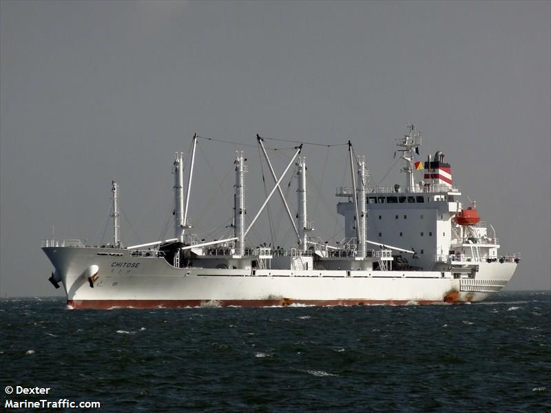 chitose (Refrigerated Cargo Ship) - IMO 9666508, MMSI 563418000, Call Sign 9V6110 under the flag of Singapore