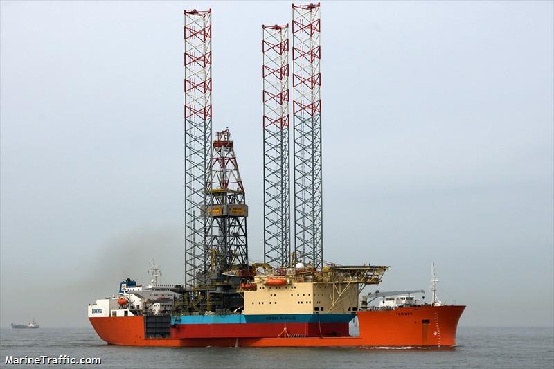 maersk resolve (Drilling Ship) - IMO 8768244, MMSI 563486000, Call Sign 9V9224 under the flag of Singapore