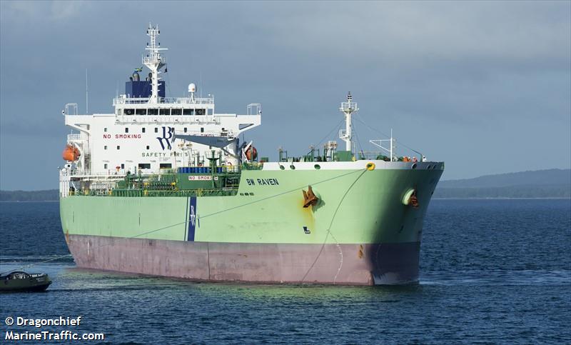 bw raven (Chemical/Oil Products Tanker) - IMO 9706061, MMSI 564860000, Call Sign 9V2924 under the flag of Singapore
