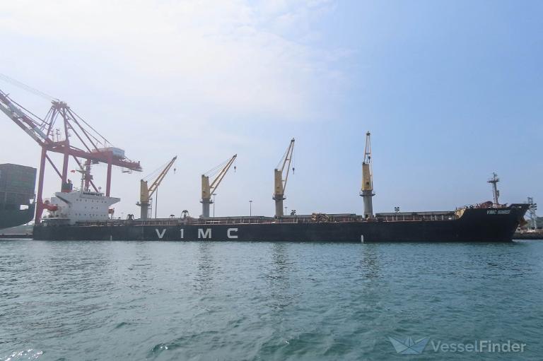 vinalines sunrise (Bulk Carrier) - IMO 9331878, MMSI 574000580, Call Sign 3WAM9 under the flag of Vietnam