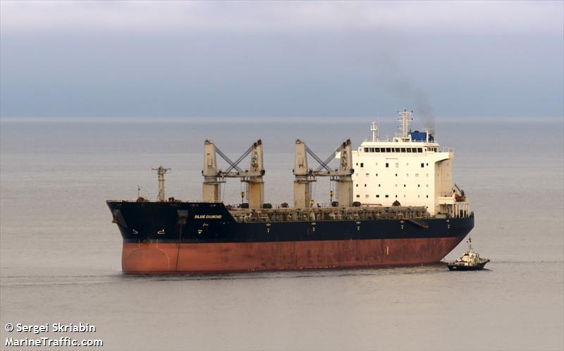 blue diamond (Bulk Carrier) - IMO 9330654, MMSI 636013095, Call Sign A8KO6 under the flag of Liberia