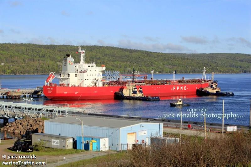 fpmc 26 (Oil Products Tanker) - IMO 9433846, MMSI 636015142, Call Sign A8YV5 under the flag of Liberia