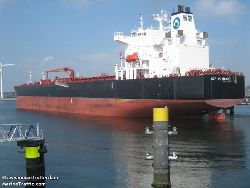 scf plymouth (Crude Oil Tanker) - IMO 9456927, MMSI 636015362, Call Sign D5AE8 under the flag of Liberia