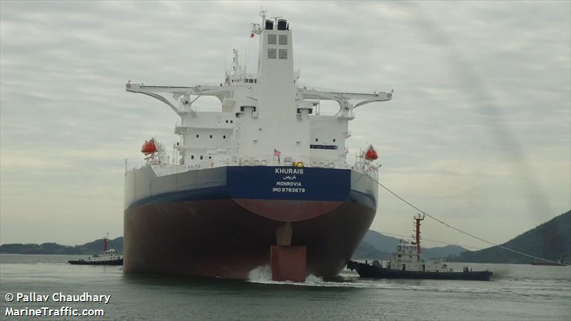 khurais (Crude Oil Tanker) - IMO 9783679, MMSI 636017128, Call Sign D5JK9 under the flag of Liberia