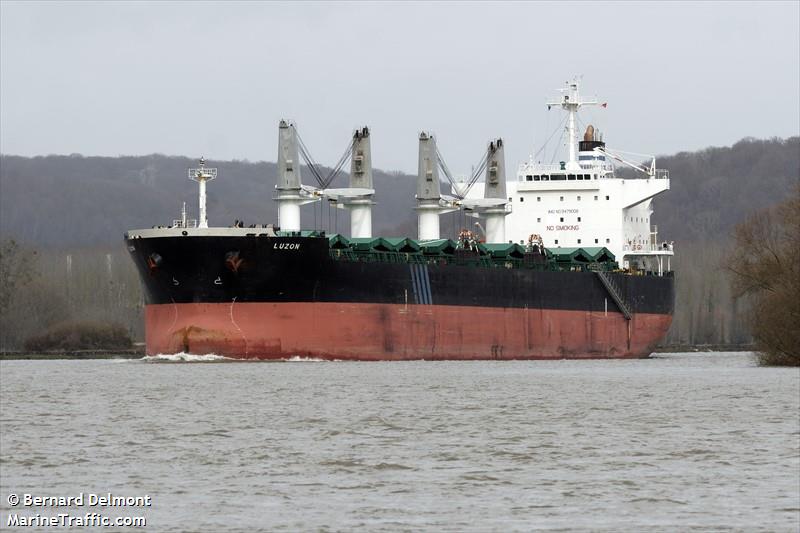 luzon (Bulk Carrier) - IMO 9479008, MMSI 636018250, Call Sign D5OV6 under the flag of Liberia