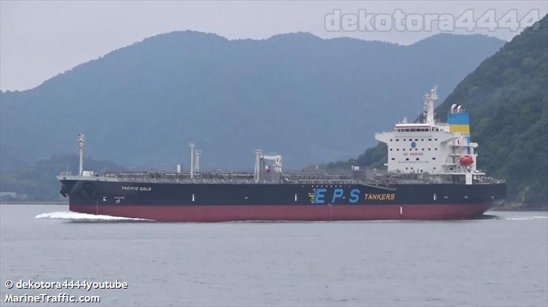 pacific gold (Chemical/Oil Products Tanker) - IMO 9800647, MMSI 636019843, Call Sign D5WK6 under the flag of Liberia