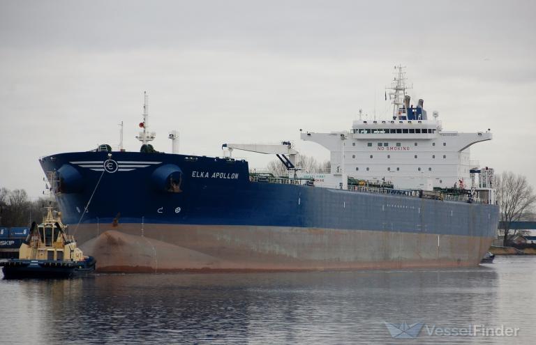 elka apollon (Chemical/Oil Products Tanker) - IMO 9299111, MMSI 636020082, Call Sign D5XO6 under the flag of Liberia
