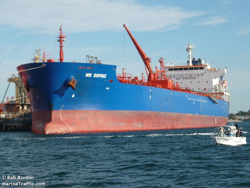 ms sophie (Chemical/Oil Products Tanker) - IMO 9241798, MMSI 636090888, Call Sign A8HG8 under the flag of Liberia