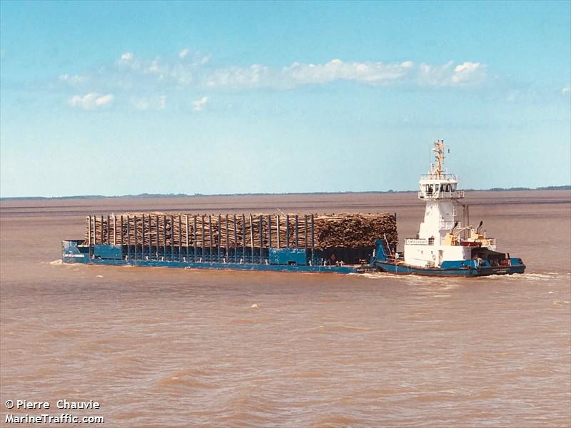 punta diamante (Pusher Tug) - IMO 9646235, MMSI 770576283, Call Sign CXAI under the flag of Uruguay